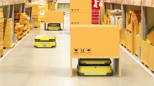 AGV car remote control intelligent unmanned transport vehicle logistics transfer vehicle