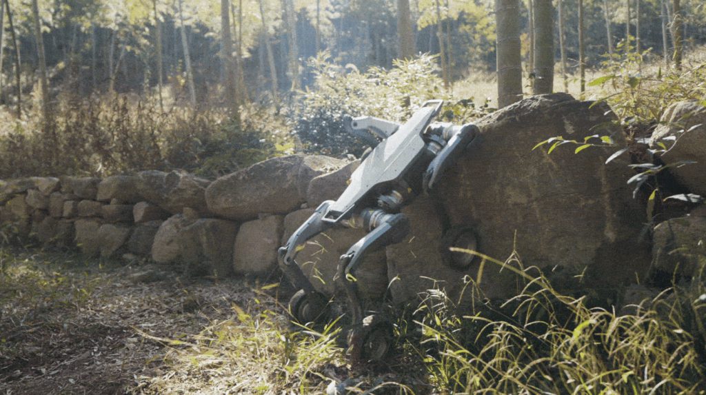Yunshen Technology's "Mountain Cat" all terrain robot Yunshen Technology's "Mountain Cat" all terrain robot