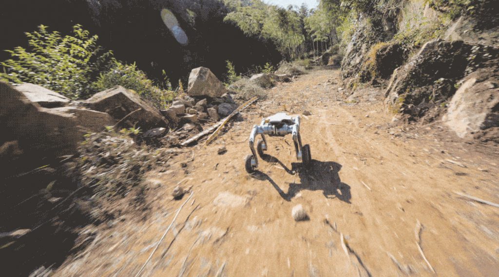 Yunshen Technology's "Mountain Cat" all terrain robot Yunshen Technology's "Mountain Cat" all terrain robot